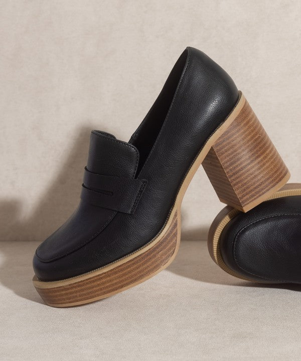 OASIS SOCIETY Hannah Platform Penny Loafers