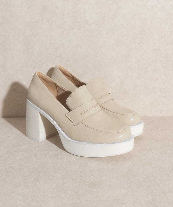 OASIS SOCIETY Hannah Platform Penny Loafers
