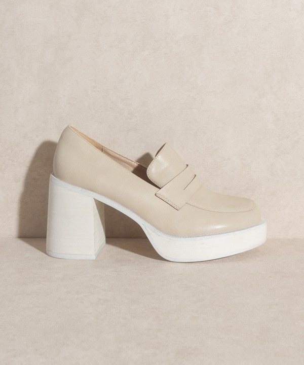 OASIS SOCIETY Hannah Platform Penny Loafers