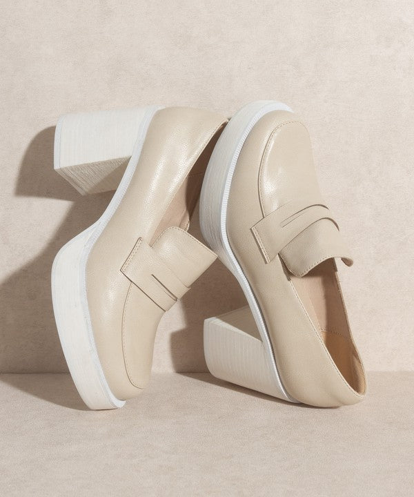 OASIS SOCIETY Hannah Platform Penny Loafers