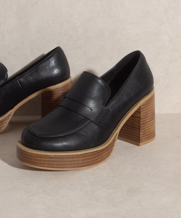 OASIS SOCIETY Hannah Platform Penny Loafers