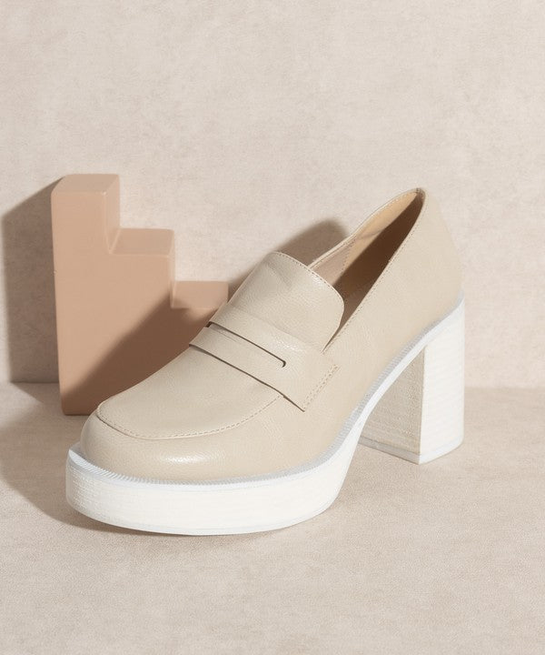 OASIS SOCIETY Hannah Platform Penny Loafers