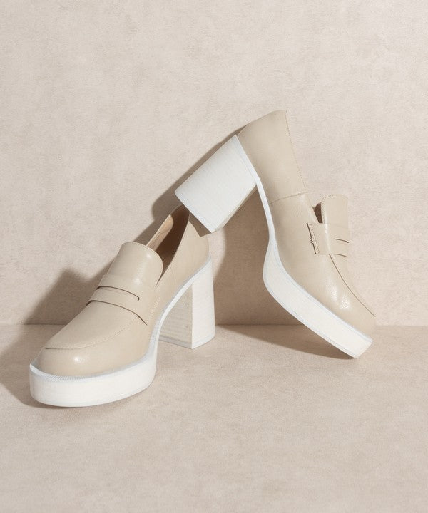 OASIS SOCIETY Hannah Platform Penny Loafers