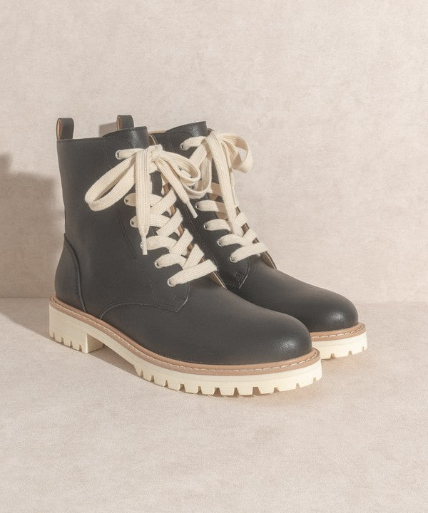 OASIS SOCIETY Aurora Matte Military Boot