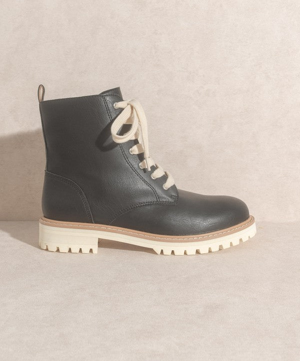 OASIS SOCIETY Aurora Matte Military Boot