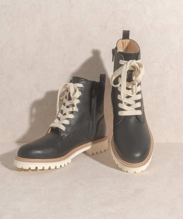 OASIS SOCIETY Aurora Matte Military Boot