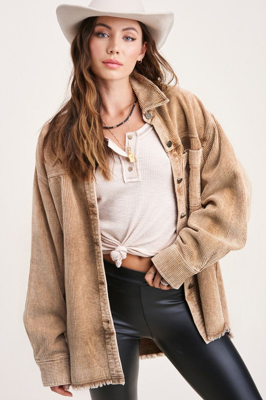 CHELSIE WASHED OUT JACKET
