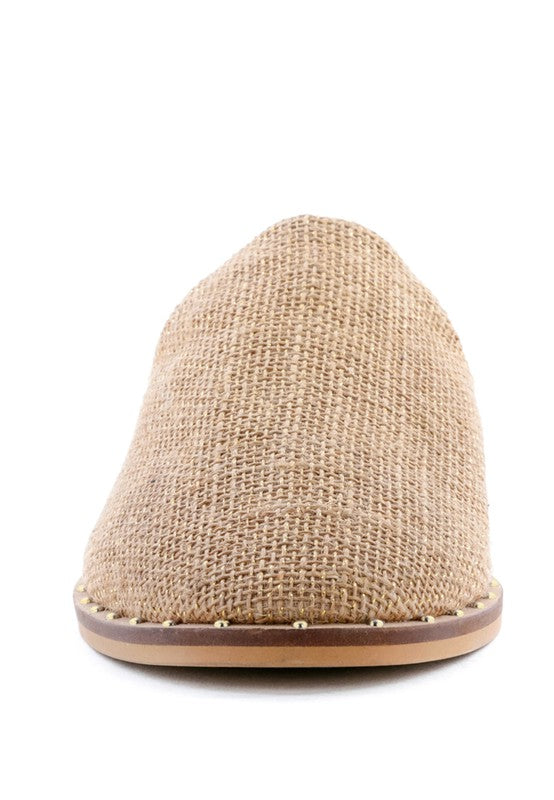 RAG & CO LIA CANVAS MULES