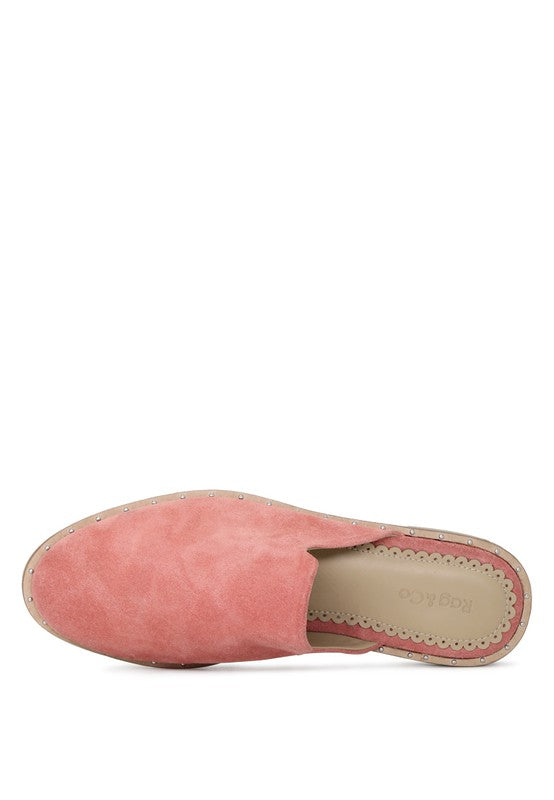 RAG & CO LIA CANVAS MULES