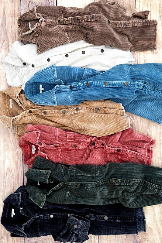 CHELSIE WASHED OUT JACKET