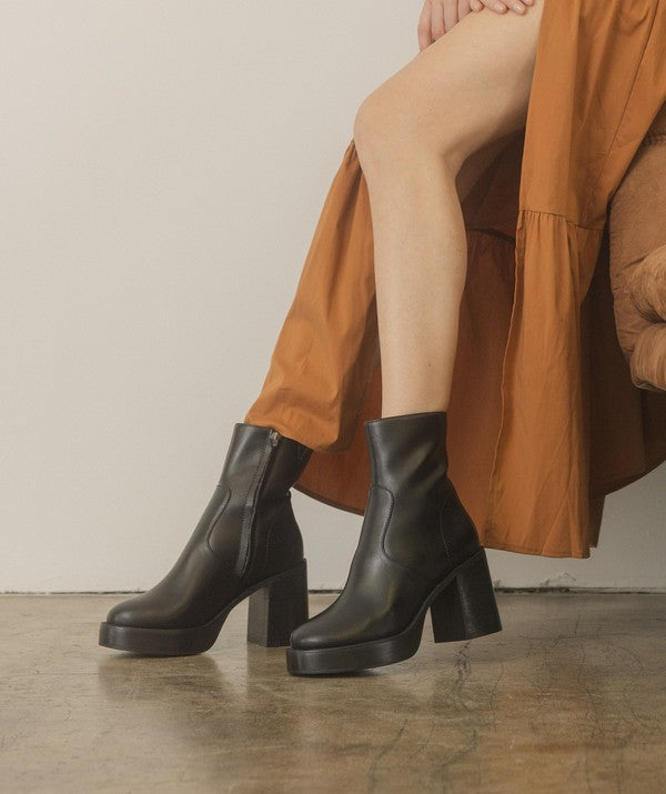 OASIS SOCIETY Alexandra Platform Ankle Boots