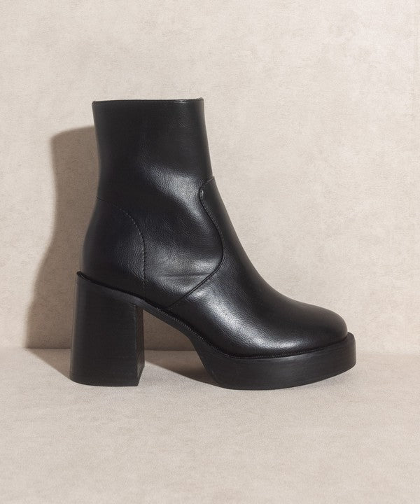 OASIS SOCIETY Alexandra Platform Ankle Boots