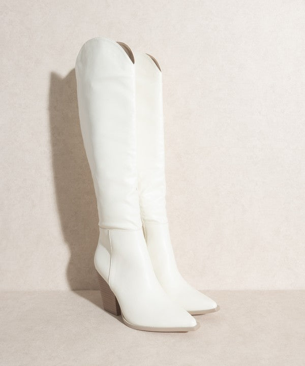 OASIS SOCIETY Clara Knee High Western Boots