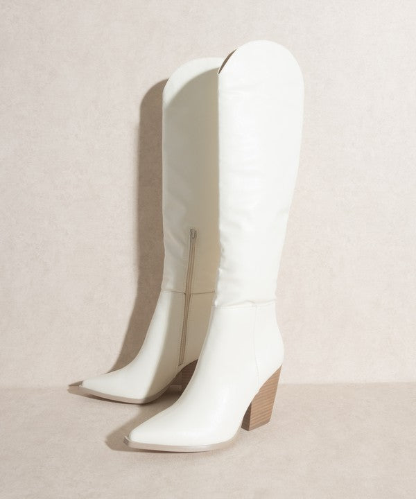 OASIS SOCIETY Clara Knee High Western Boots