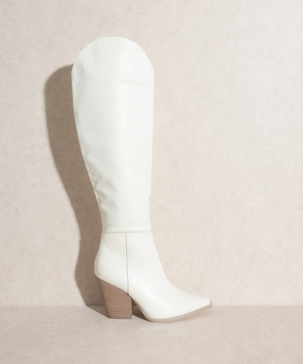 OASIS SOCIETY Clara Knee High Western Boots