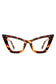 Retro Square Vintage Fashion Cat Eye Sunglasses