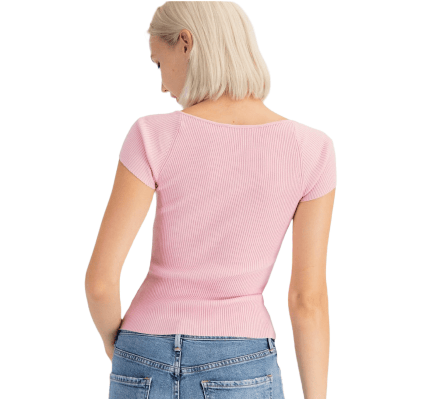 Sydney casual tee - guavaberry