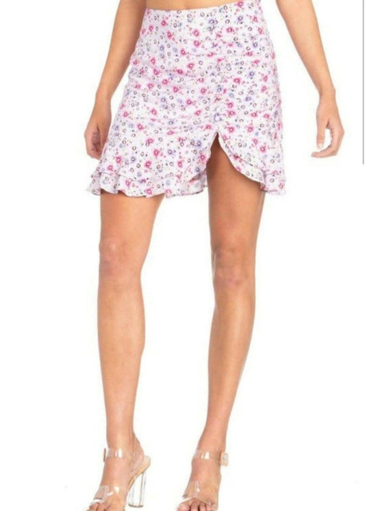 Armona mini skirt - guavaberry