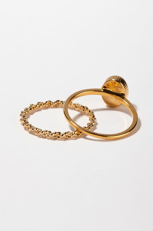 Stone ring set