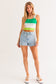 STRIPE KNIT TANK