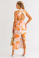 SLEEVELESS MIDI DRESS