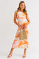 SLEEVELESS MIDI DRESS