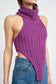 KNIT TURTLE NECK TOP