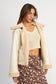 REVERSIBLE FUR CROPPED JACKET