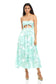 GREEN FRONT CUT OUT MIDI DRESS(OG)