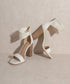 OASIS SOCIETY Blair   Thick Ankle Strap Block Heel