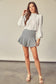 BECAUSE I SAID SO A LINE SKIRT