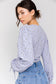 SAY SOMETHING LONG SLEEVE CROP TOP