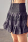 PICNIC TIME LACE TRIM DETAIL SKIRT