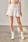 PICNIC TIME LACE TRIM DETAIL SKIRT