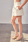 FRONT PLEATS SHORTS