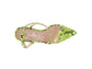 CHERRY TART Snake Print Spool Heel Sandals
