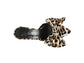 Joelle High Heel Bow Tie Leopard Print Mules