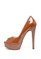 BRIELLE HIGH HEEL PEEP TOE STILETTO