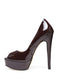 BRIELLE HIGH HEEL PEEP TOE STILETTO