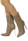 LONDON RAG OVER THE ANKLE STILETTO BOOT
