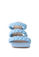 HIGH BAE POINTED HEEL BRAIDED SANDALS