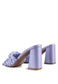 POUT PRO BRAIDED RAFFIA BLOCK SANDAL