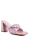POUT PRO BRAIDED RAFFIA BLOCK SANDAL