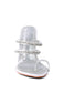 TICKLE ME HIGH HEELED TOE RING SANDALS