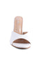 BFF CHOICE HIGH HEELED SLIDERS SANDALS