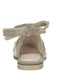 ASANTE CRISSCROSS BEADED VEIL VELVET MULES