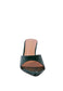 FRENCH CUT HIGH HEEL CROC SLIDES