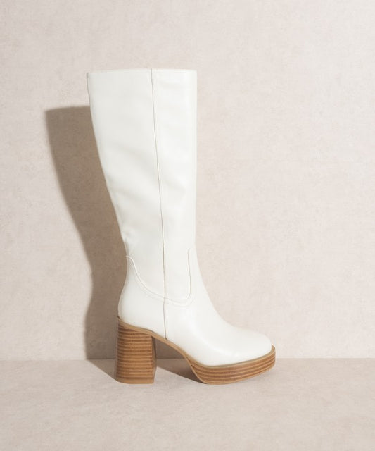 OASIS SOCIETY Juniper   Platform Knee High Boots