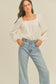 Square Neck Long Sleeve Bodysuit