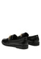 Vouse Low Block Loafers Adorned With Golden Chain